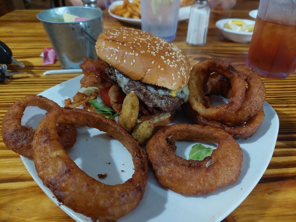 The Farmstead avocado toast and salad