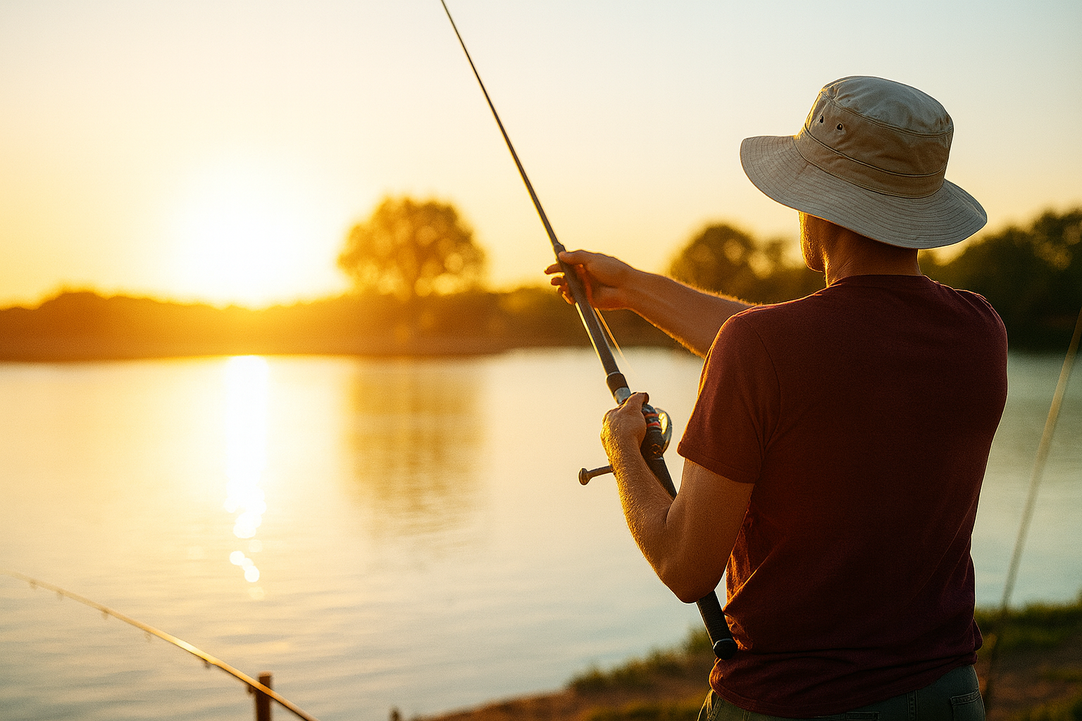 Fishing in Lake Texoma